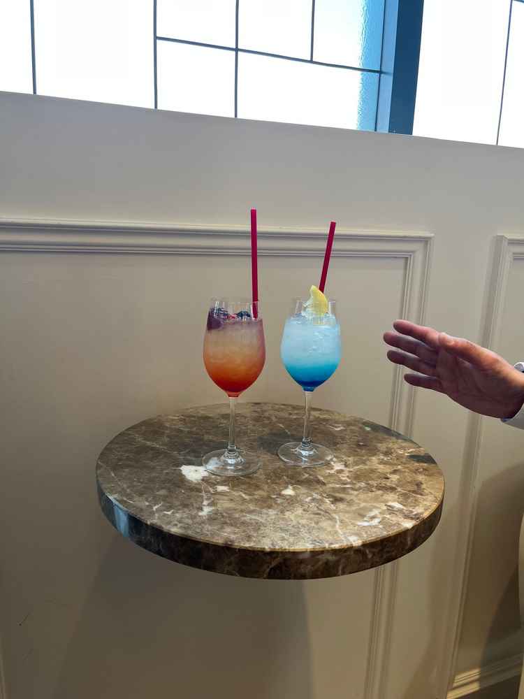 パーティーのウェルカムドリンク