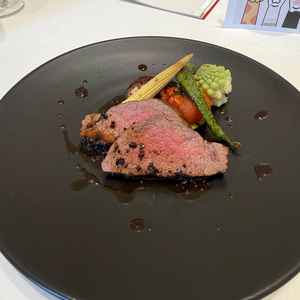 お肉の試食メニューです。