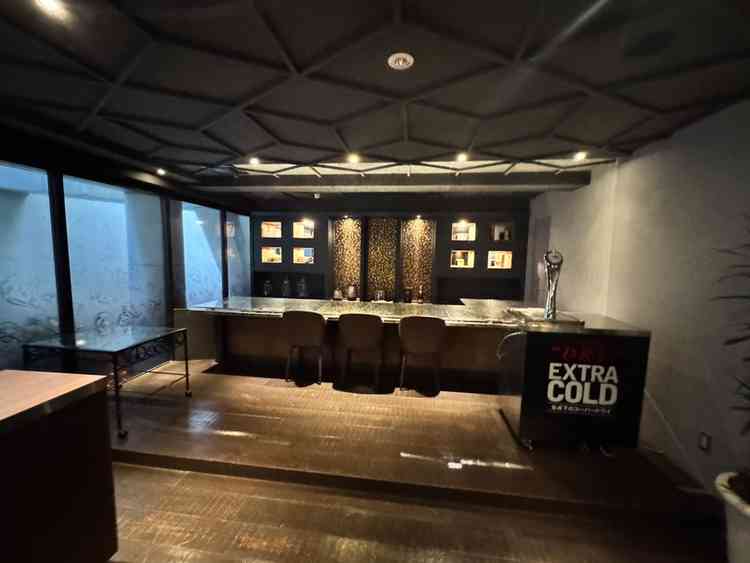 待合室カウンター