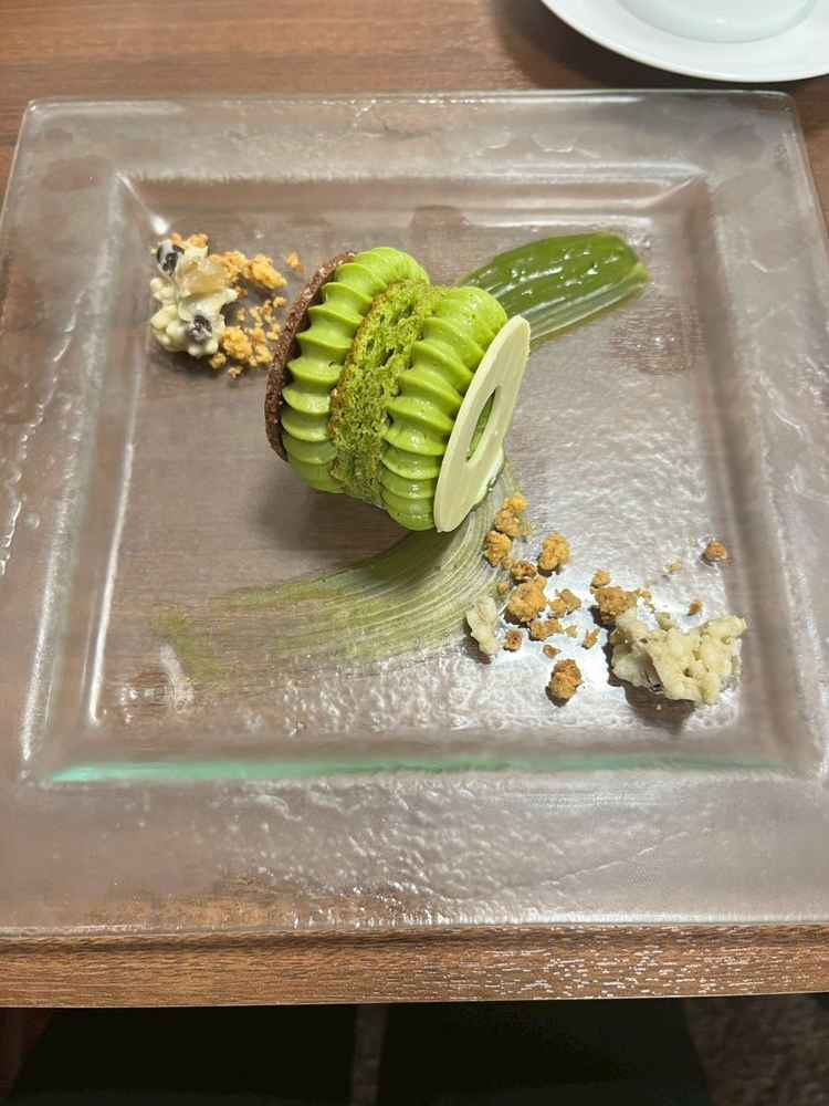 試食のデザート