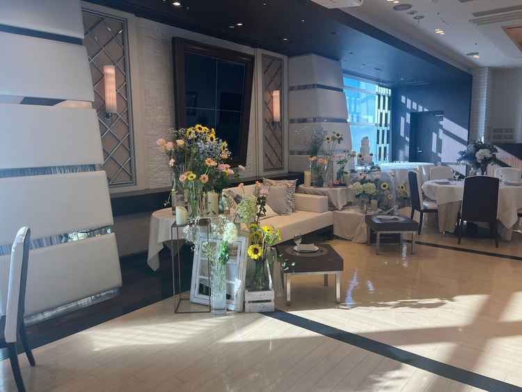 ニューヨークスイートの披露宴会場。