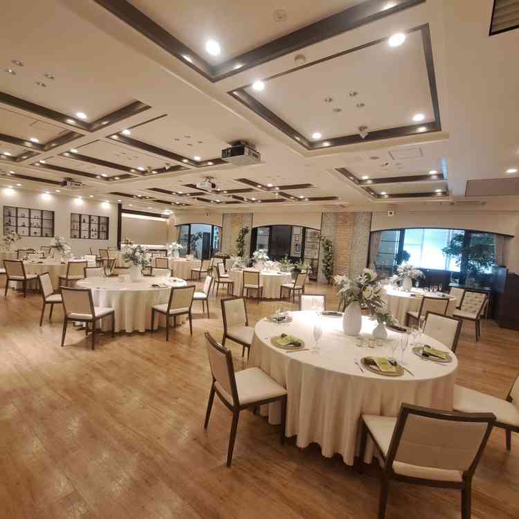 大規模人数での披露宴会場