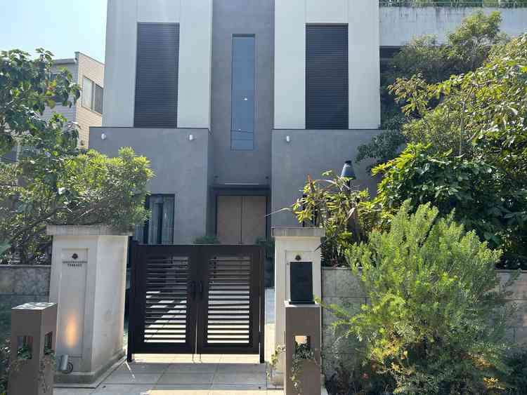 メインの入り口です。緑が溢れていて自然光も映えています。