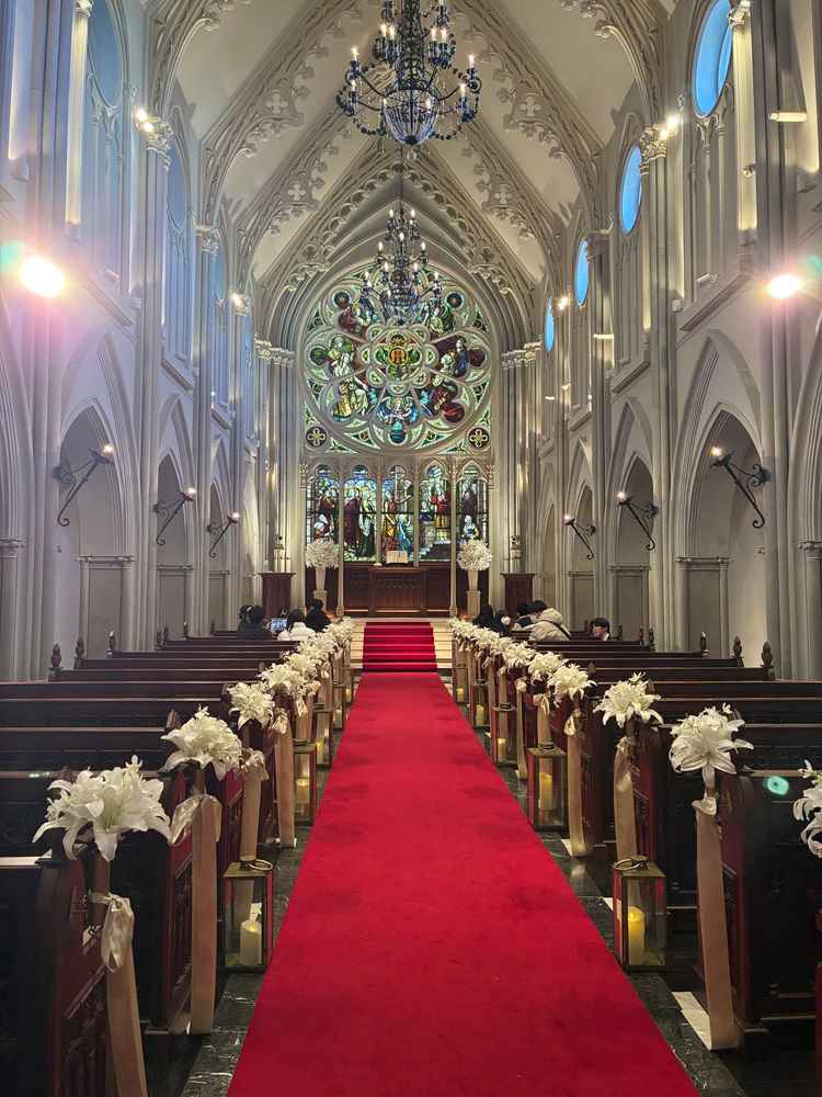 チャペルの内装。