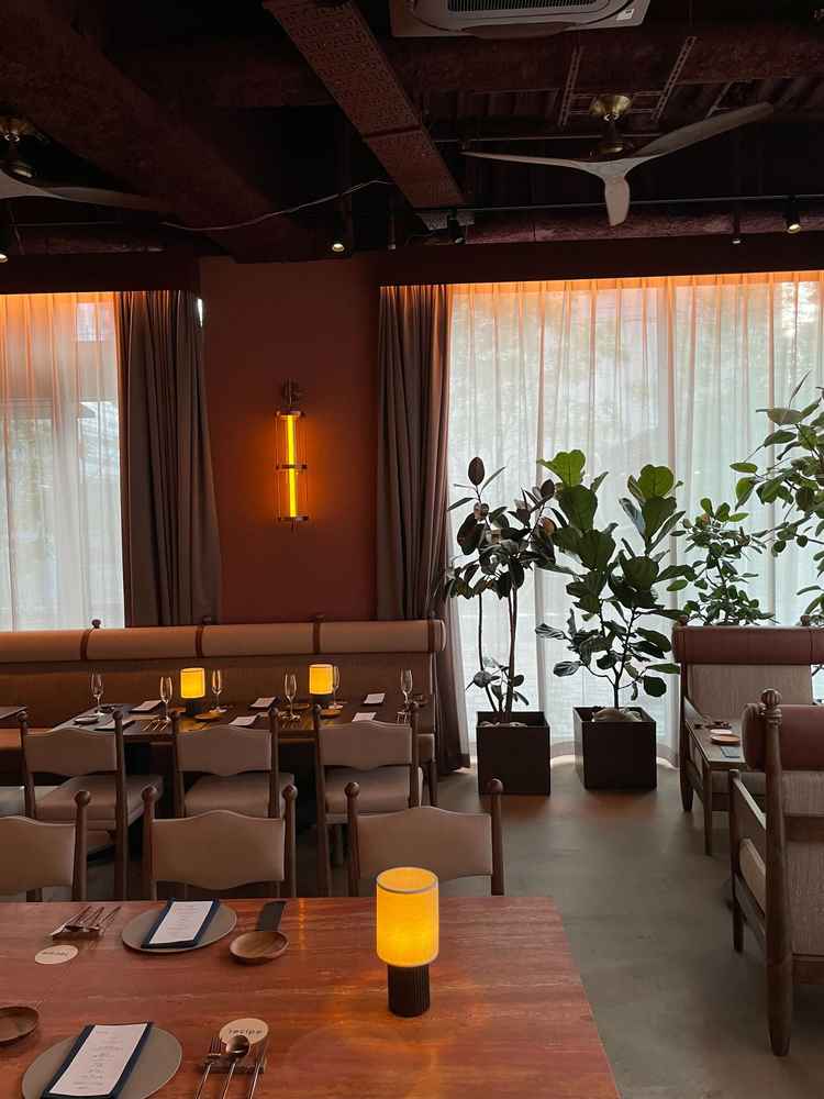 披露宴会場の内観