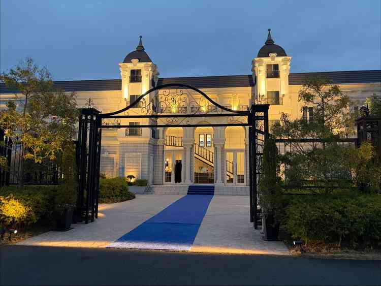 ルジャルダンヴェールのロビー外観。外から見ても素敵だと感じます。