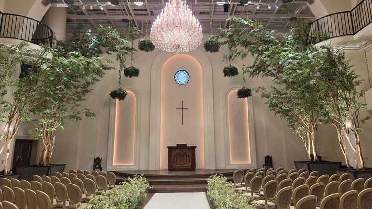 広々とした式場