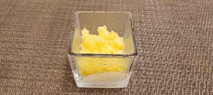 口直しのシャーベット