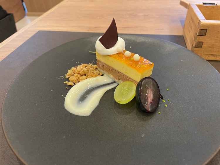 オレンジと紅茶のデザート