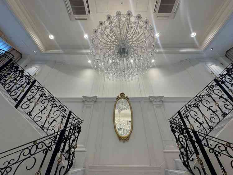 披露宴会場大階段