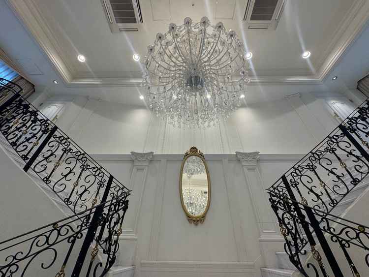 披露宴会場大階段