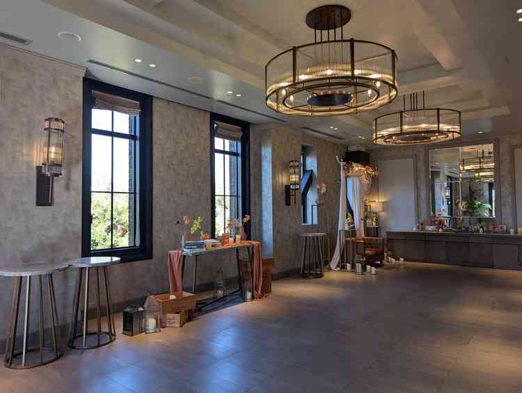 新郎新婦の控え室