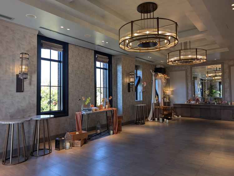 新郎新婦の控え室