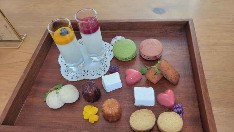 スイーツブュッフェのスイーツがとても美味しかったです。