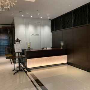 広々綺麗なロビー