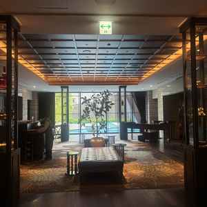 待合室入口の写真