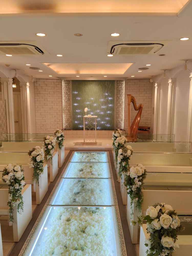 ゲストとの距離が近い挙式ができそうです。