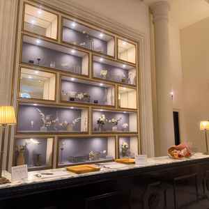 受付です。ホテル感が出ており、どの年代の方も気に入ってもらえるポイントだと感じました。