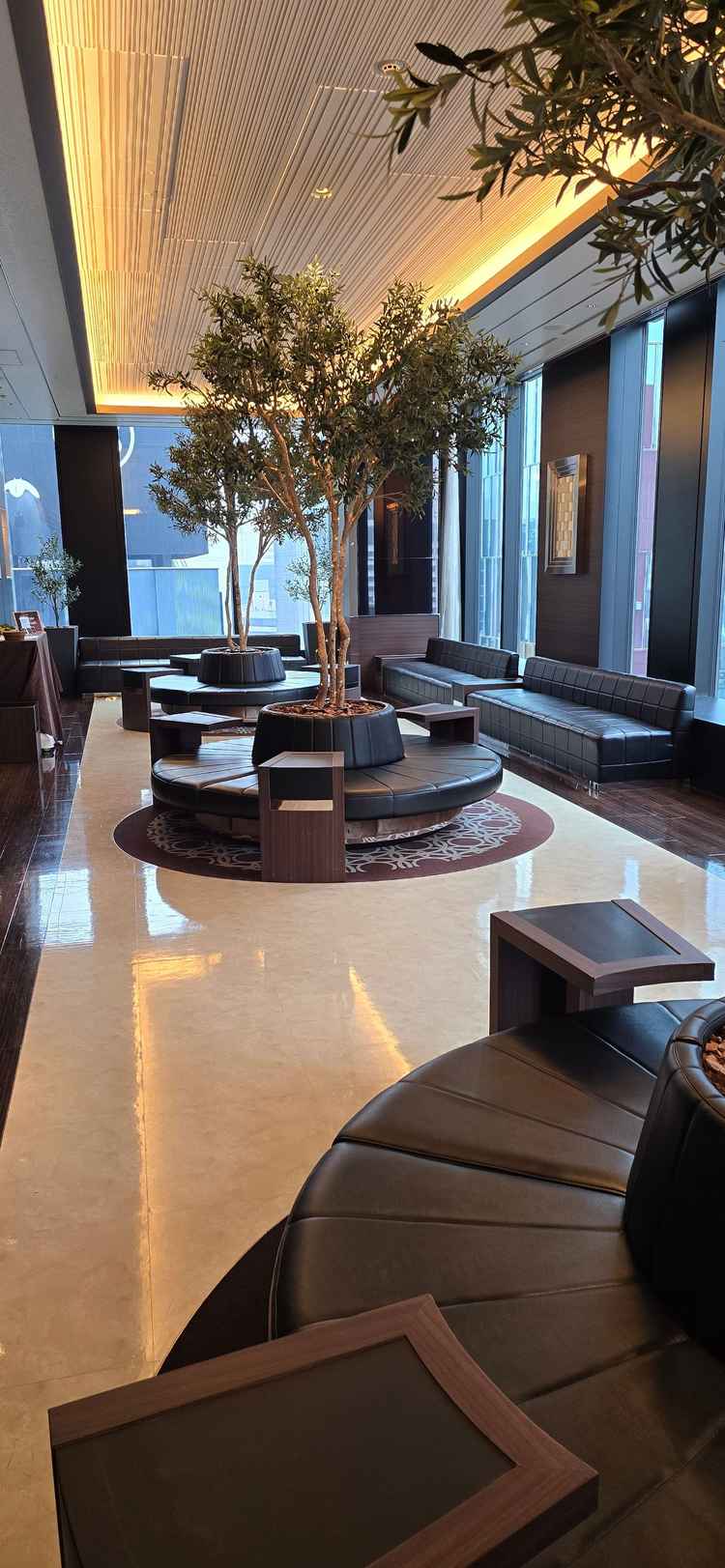 待機スペース。