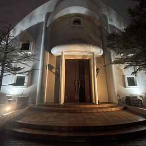 チャペルの外観。神聖な雰囲気を感じました。