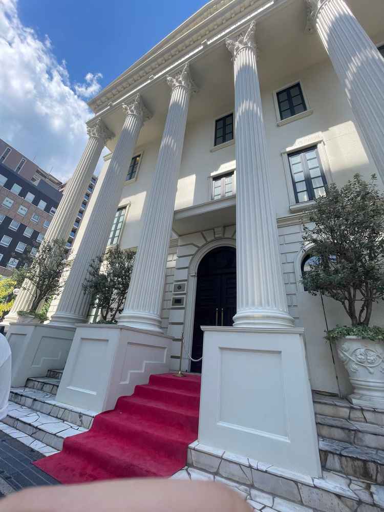 博物館のような外観