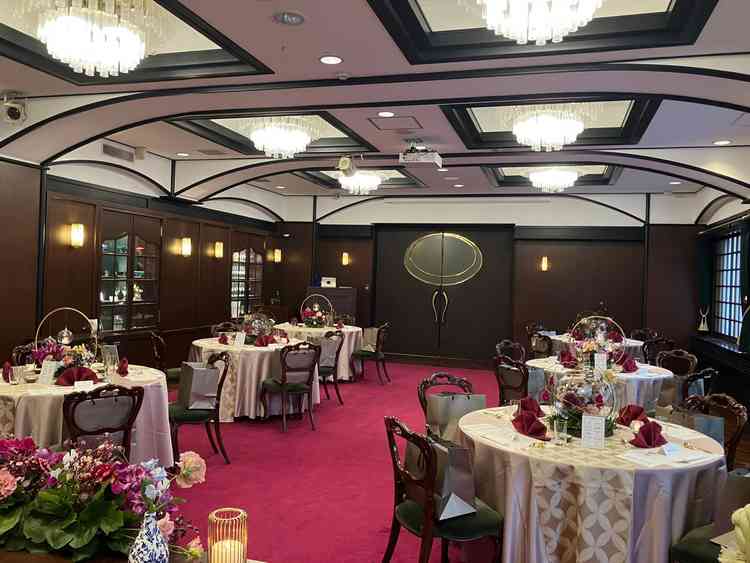 洋風の会場が多め。畳のお部屋はないのかも。