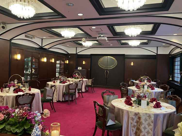 洋風の会場が多め。畳のお部屋はないのかも。