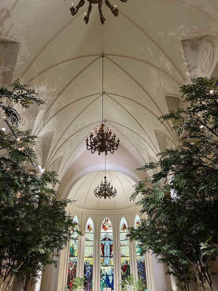 チャペルの内装の写真