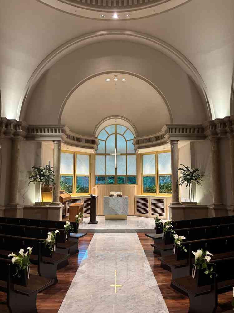 リニューアル済みチャペル