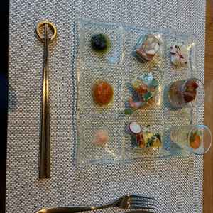 実際に披露宴時に出されているお料理を試食させてもらえました！地産地消にこだわった料理を楽しめました。