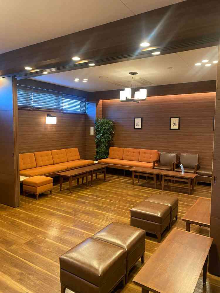 新郎新婦親族控室