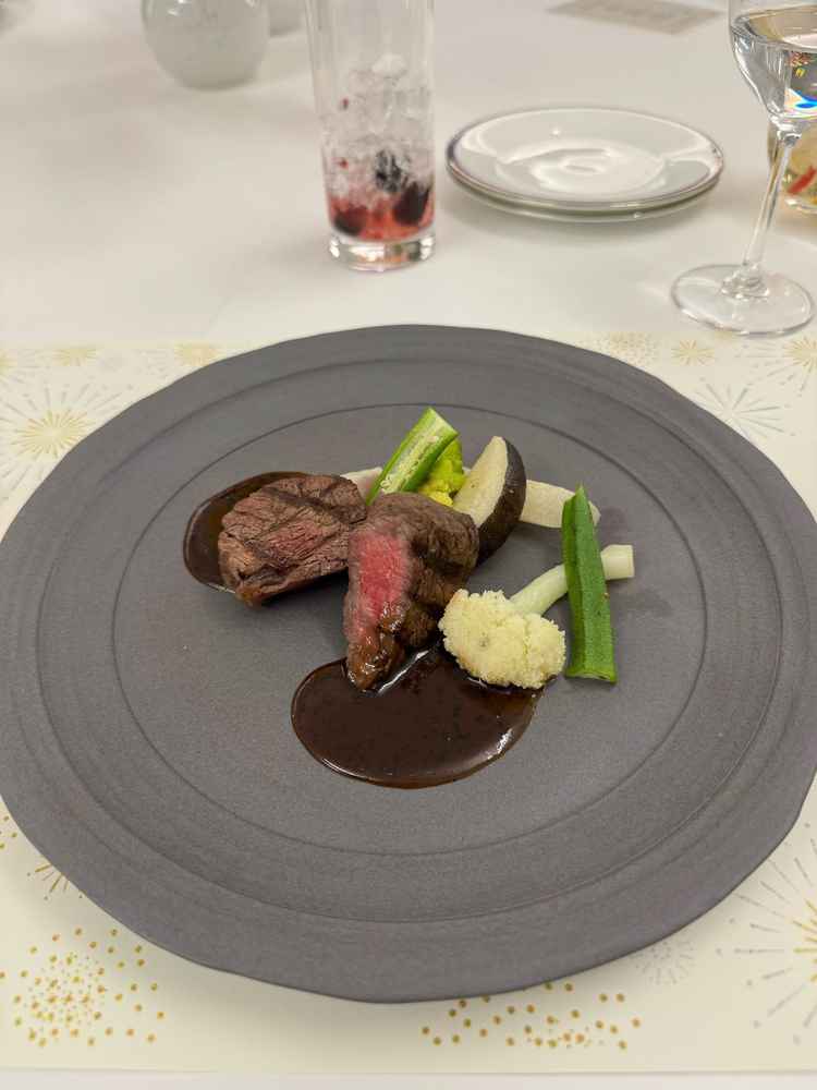 試食会の料理(18000円のコース)