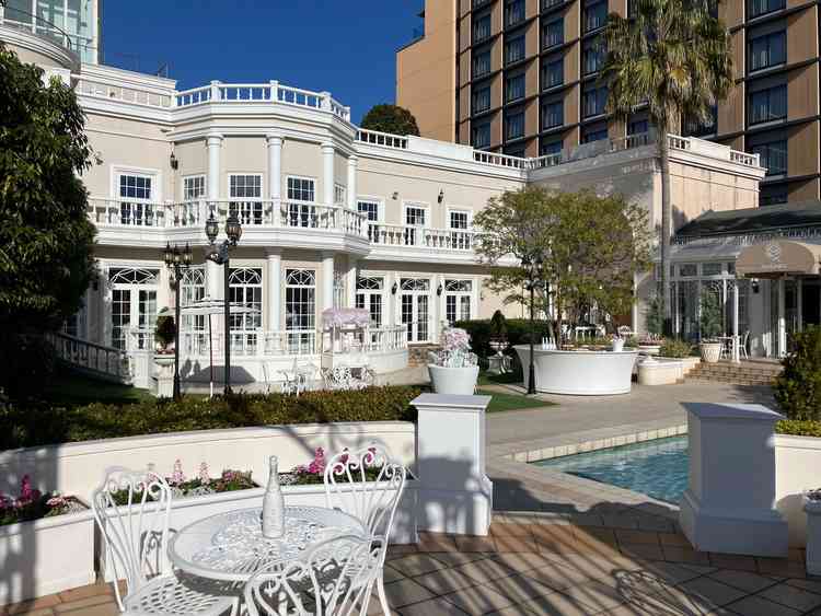 サンタモニカ邸のガーデン