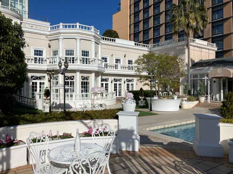 サンタモニカ邸のガーデン