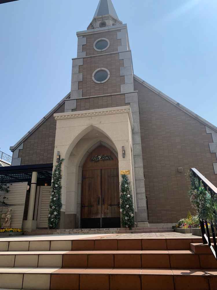 独立型チャペルで、プライベート空間が保たれていました。