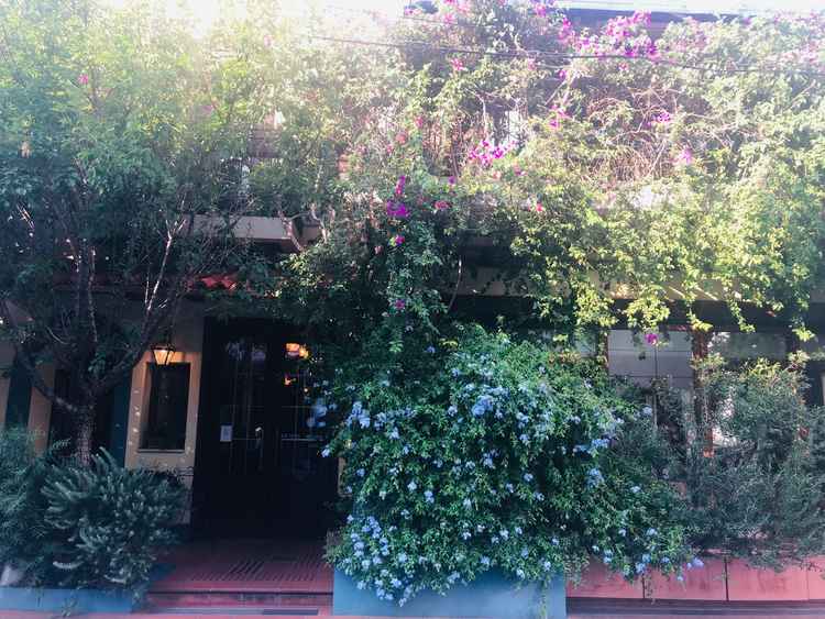 レストラン（披露宴）会場の外観です