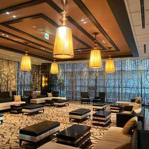 ゲストの控え室です。とても広々としていてデザインもおしゃれでした。