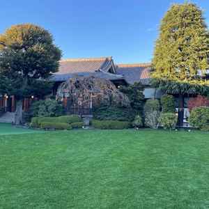 明治記念館の庭園