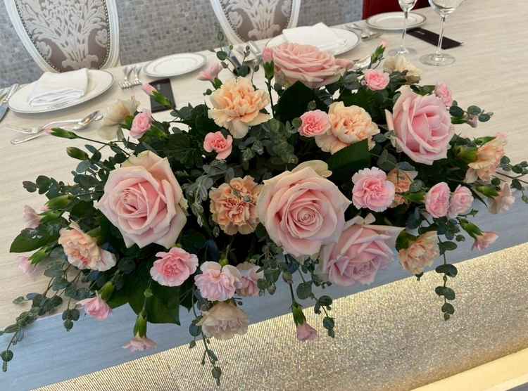 ニース邸の見積書に含まれるお花