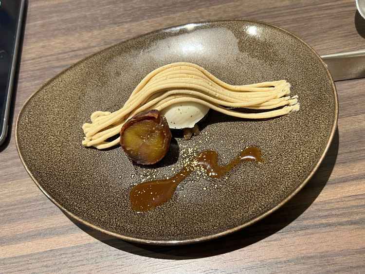 モンブランの試食