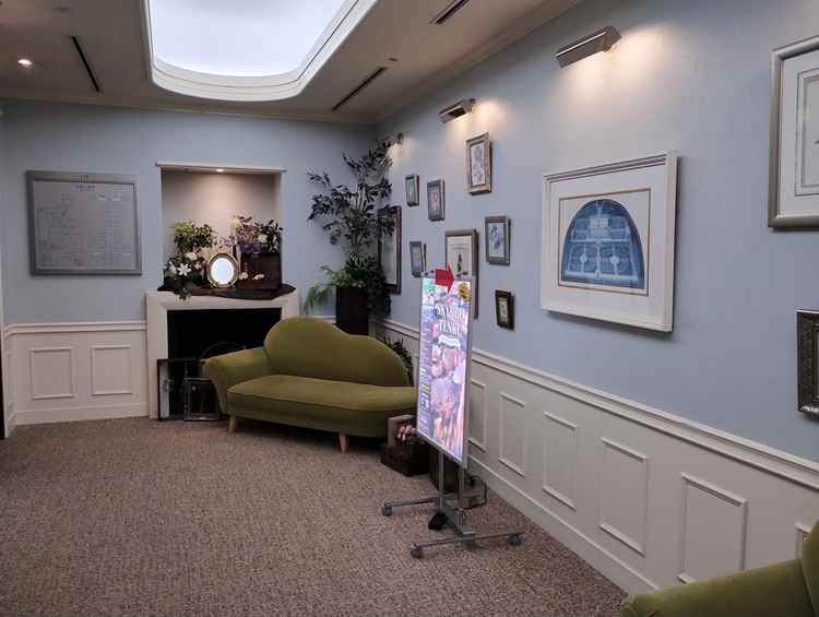 広々としたウェルカムスペース