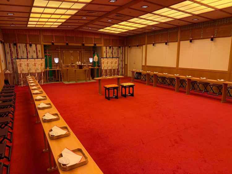 神前式用の会場になります。