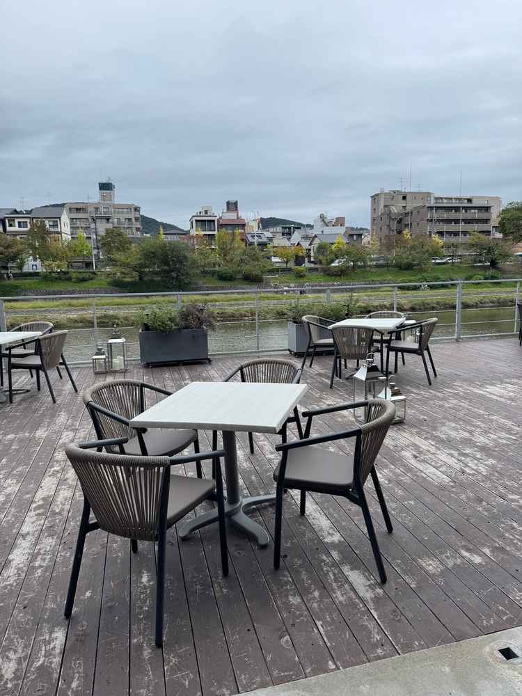 鴨川を一望することができよかったです！