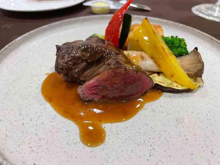 試食有り。お腹が美味しかったです。