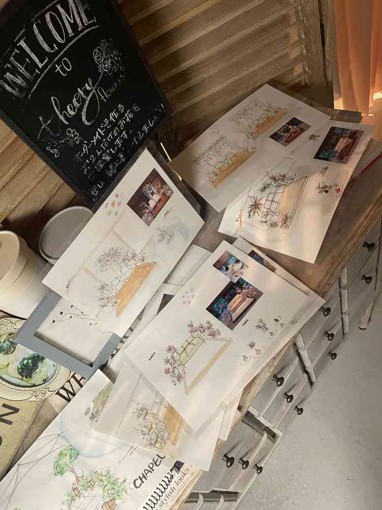 各組それぞれにオリジナルで花のデザインをされており、素敵でした。