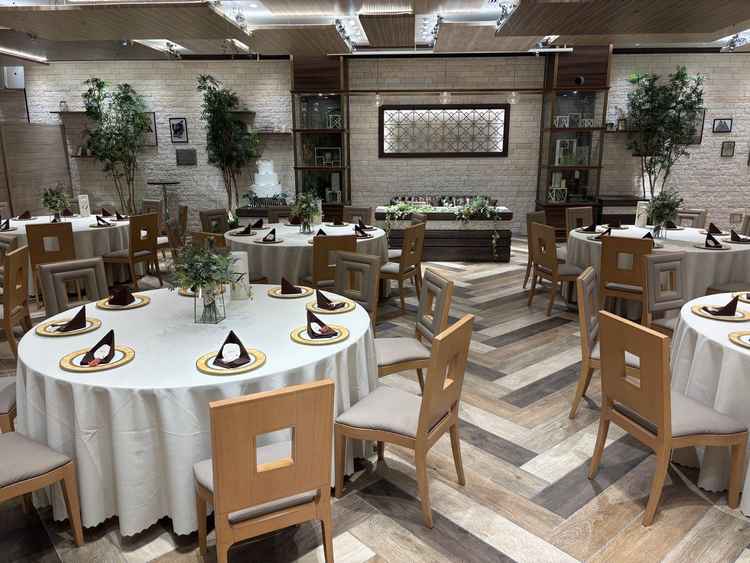 自分たちが最も気に入った宴会場。ディズニーコンセプトがやりやすそう。