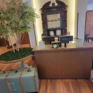 エントランスは飾り付け等がしやすく、使い勝手が良さそうでした。