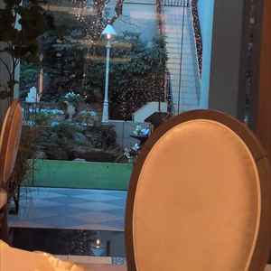 披露宴会場からガーデンが見えます。