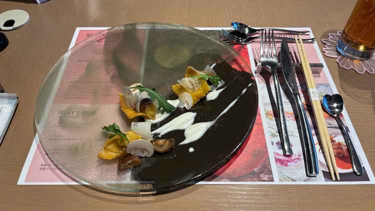 試食のパスタは5種類から選ばせていただきました。手打ちのパスタで非常に美味しかったです。