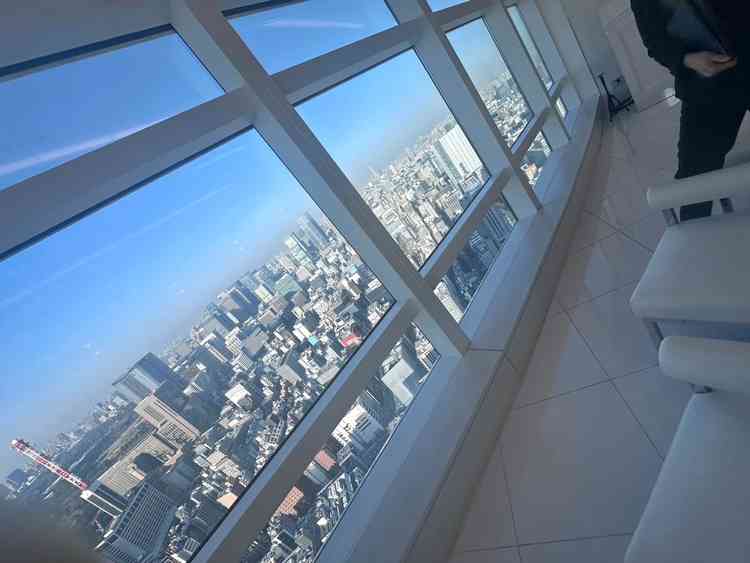 挙式会場からの景色